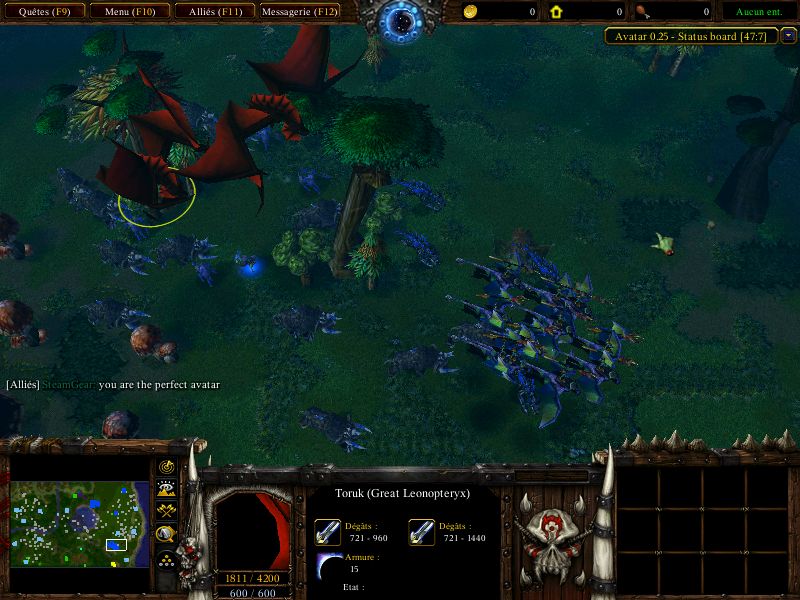 Na'vi victorious horde with toruks