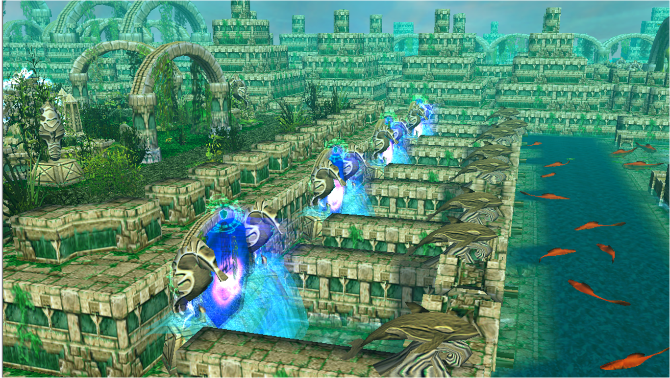 Nazja'shuri waterways. Portals are used to redirect and pump the water. But they may accidentally pour something sinister through.