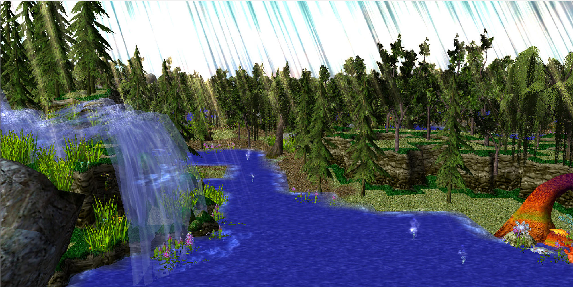 Near The Waterfall