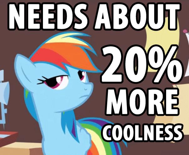needs about 20 pcnt more cool