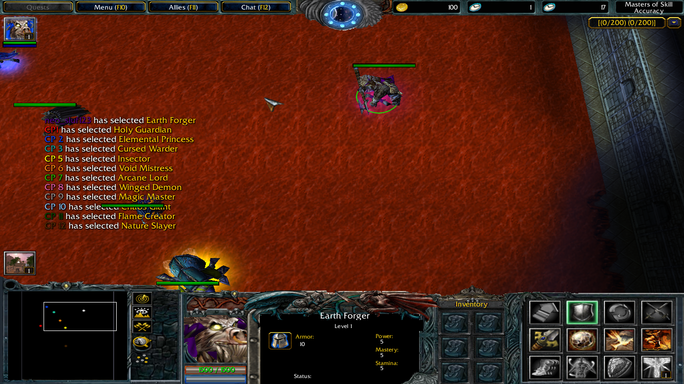 New Game UI