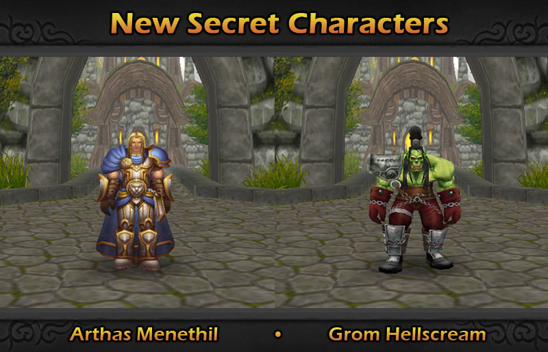 New Secret Characters