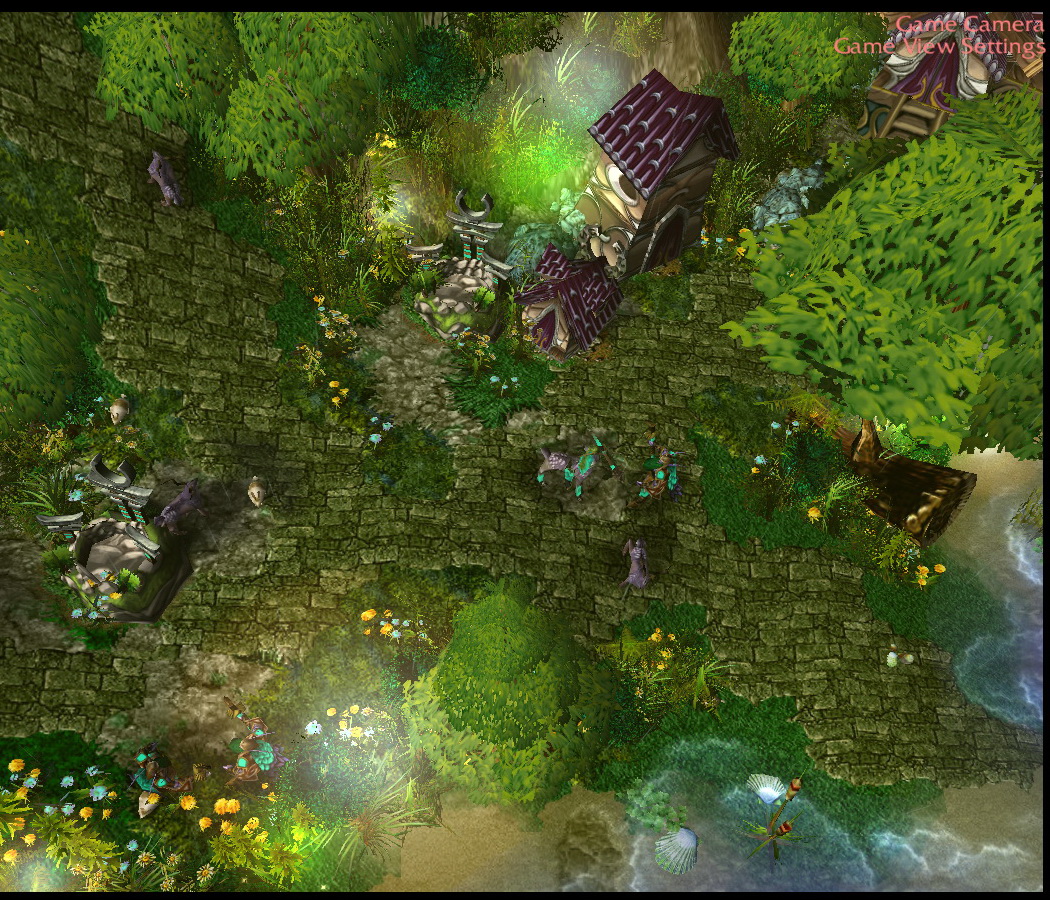 Night Elf Village - Game Camera