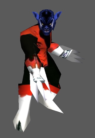 nightcrawler (I am not sure about his face... I think is too "Evil")