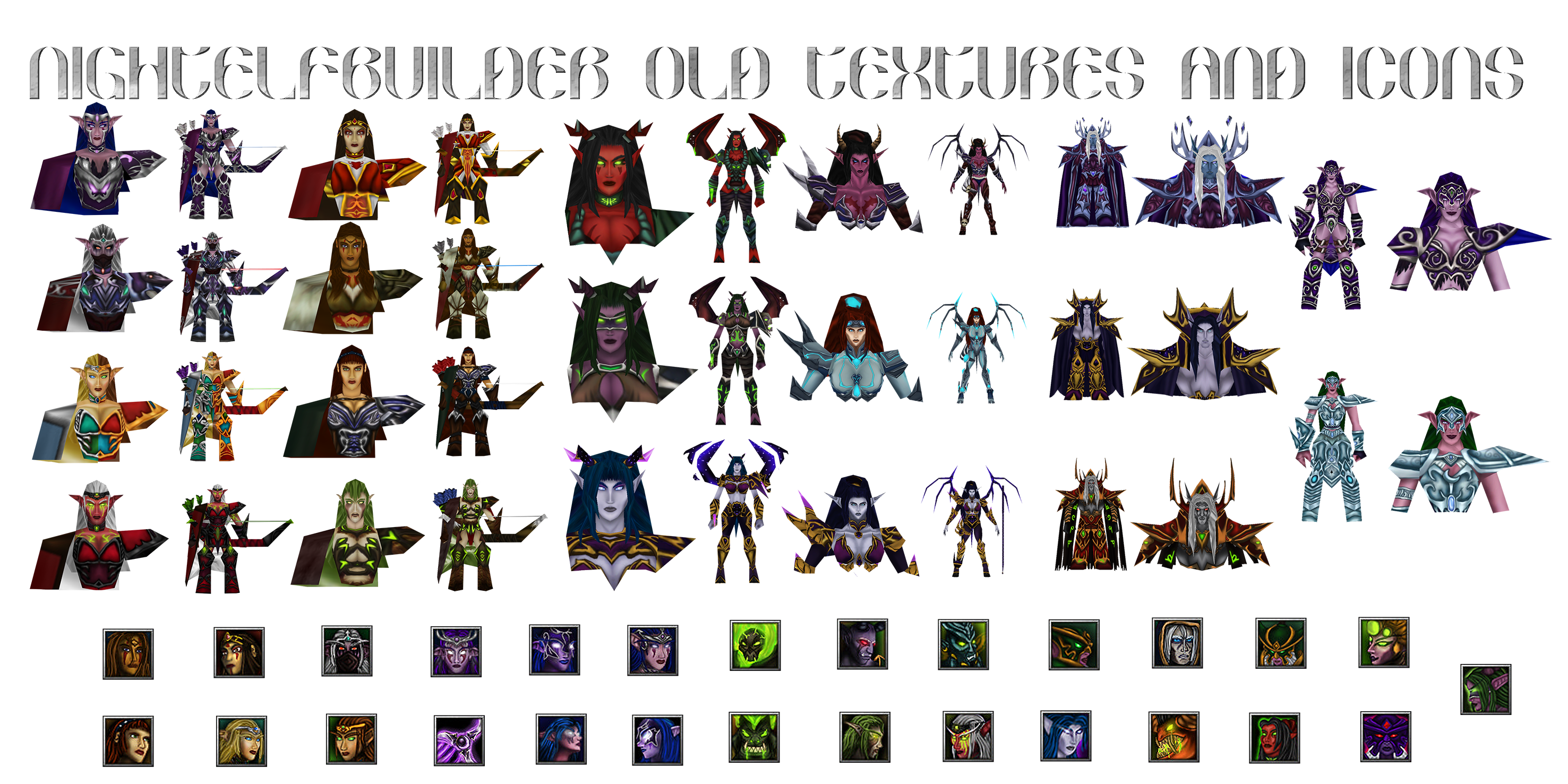nightelfbuilder's deleted textures and icons