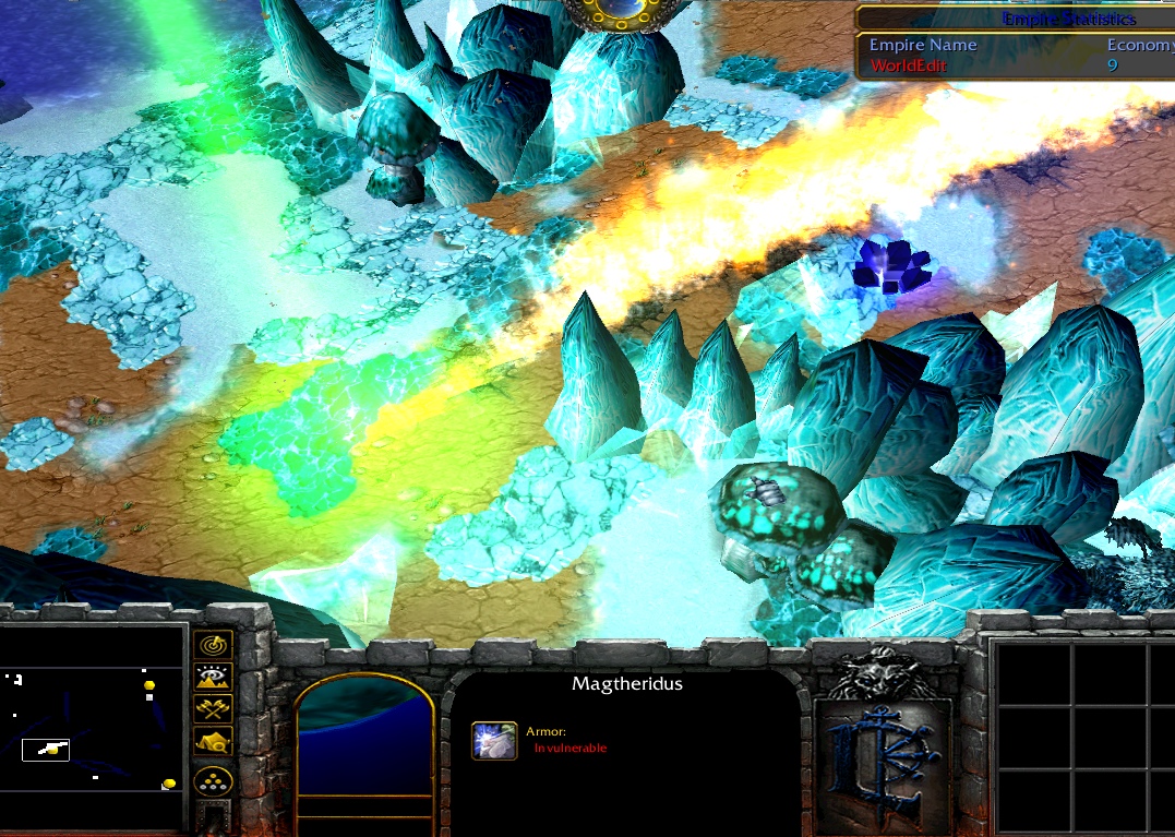 Nightmare Beam in 0.97c

If you look at the minimap, it shows the permanent trails on the terrain.