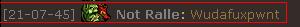 No Ralle!