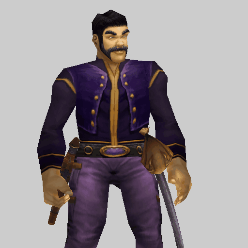 Nobleman discuss friend