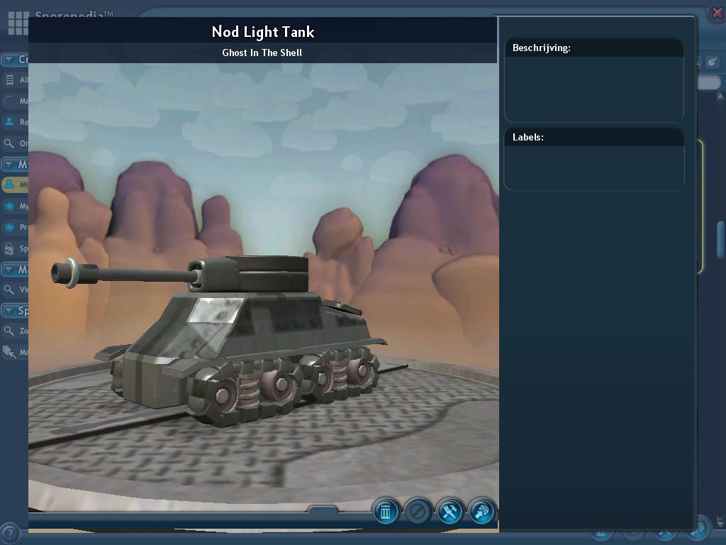 Nod light tank
from C&C