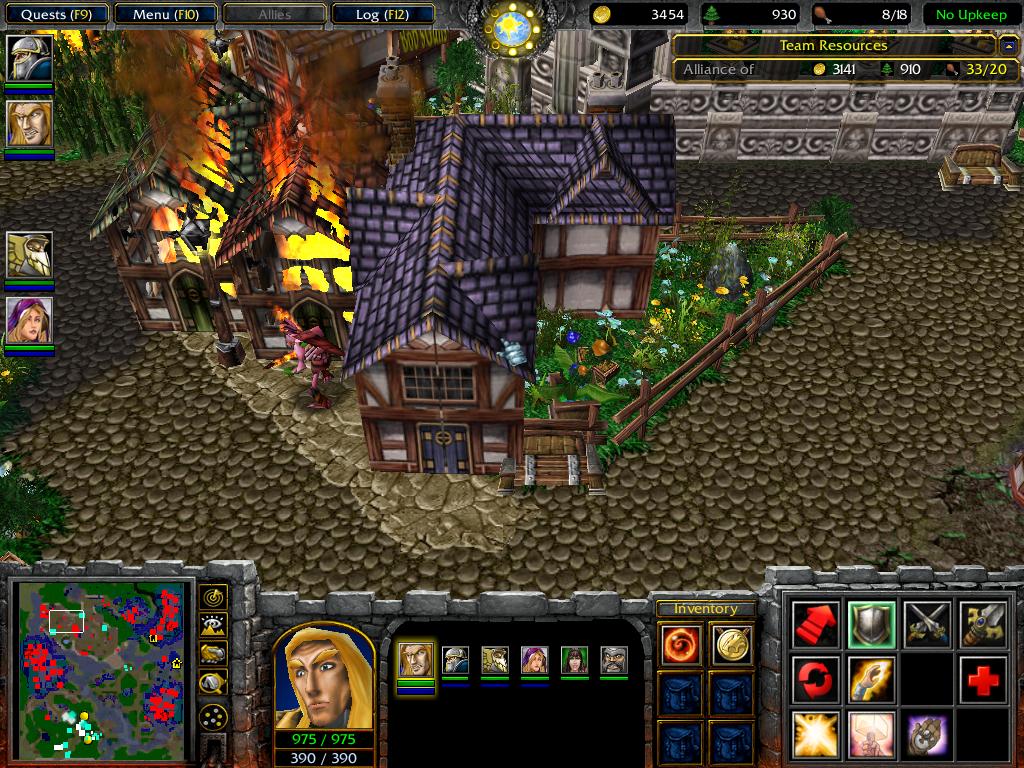 North City of Andorhal invaded by the Cult of the Damned.