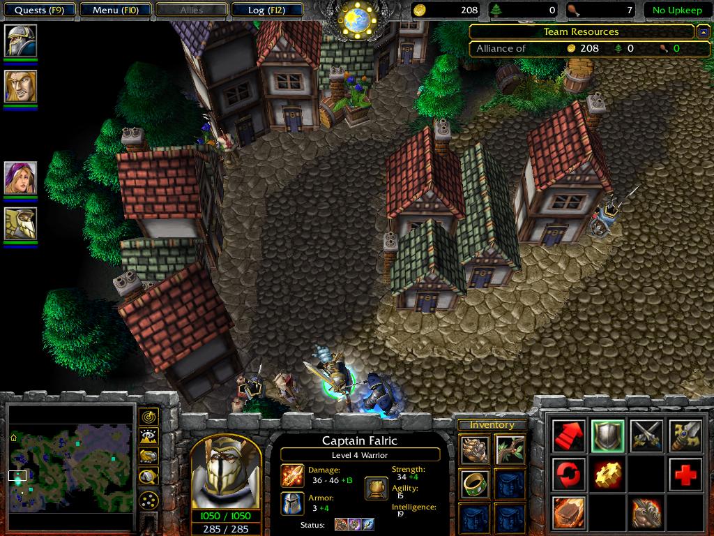 North West Brill, as it appears, during the Scourge of Lordaeron and as it was when it was under attack by the Undead Scourge.

Note: The New Terrai
