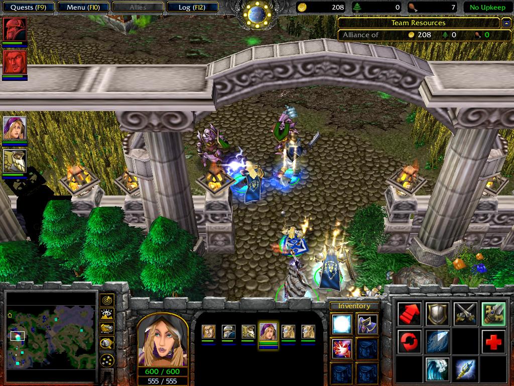 North West Brill, as it appears, during the Scourge of Lordaeron and as it was when it was under attack by the Undead Scourge.

Note: The New Terrai