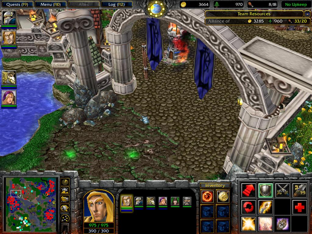 North-West City Gate of Andorhal invaded by the Cult of the Damned.