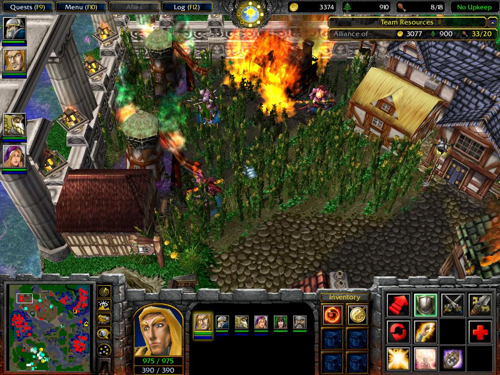 North-West City of Andorhal invaded by the Cult of the Damned.