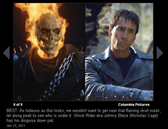 Not as big as the batman fail, but still a fail. If you can read it it says that the skull is a mask. Yeah. A Mask.