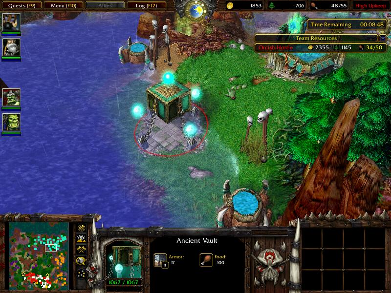 Notice the new structures of enemies.