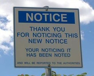 notice
