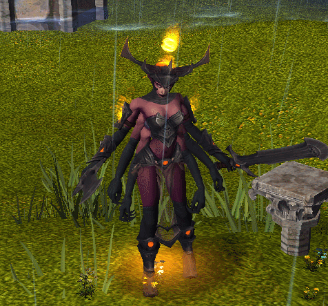 Noura, Mother of Flames Comission Rip.gif