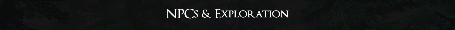 NPCs And Exploration