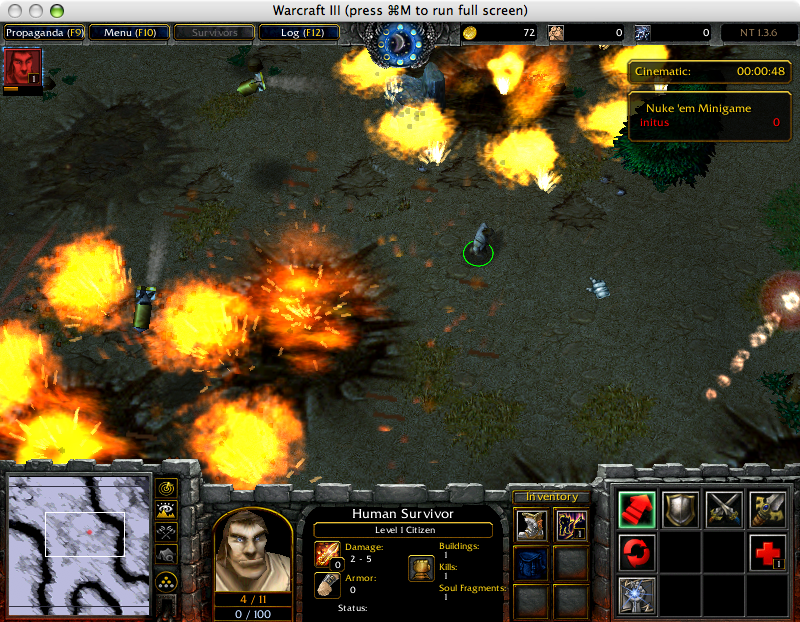 Nuclear Tag: Minigame