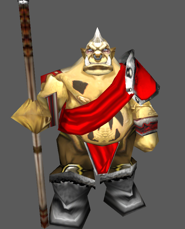 Ogre Draenor - sicked of that darned head of the stupid W3 ogre....
