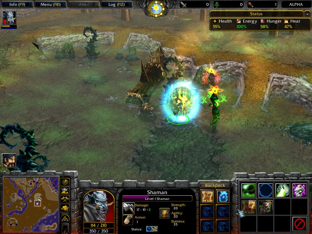 Oh, this character has much abilities and i used "Iseedeadpeople", I just had to, to see how everything was. ;D