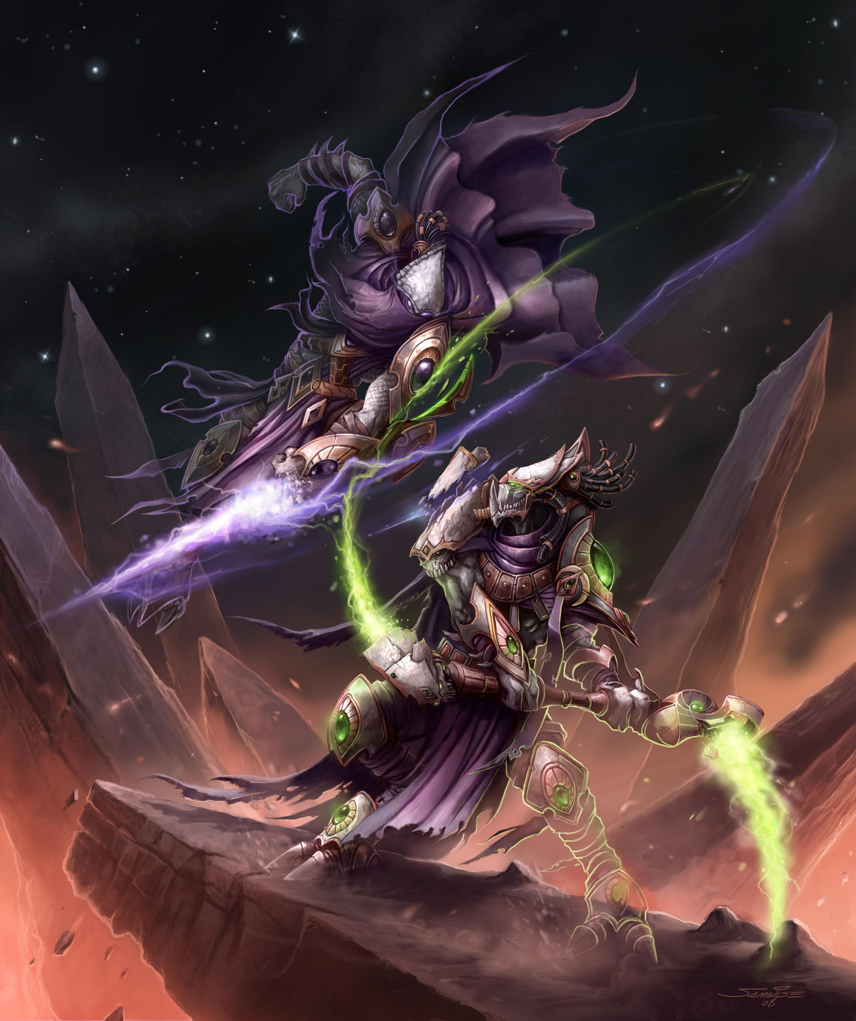 Old Dark templar versus New Dark templar