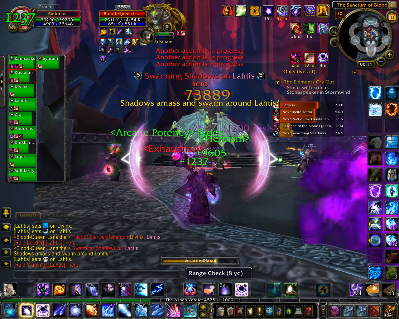 Old days of Icecrown Citadel.