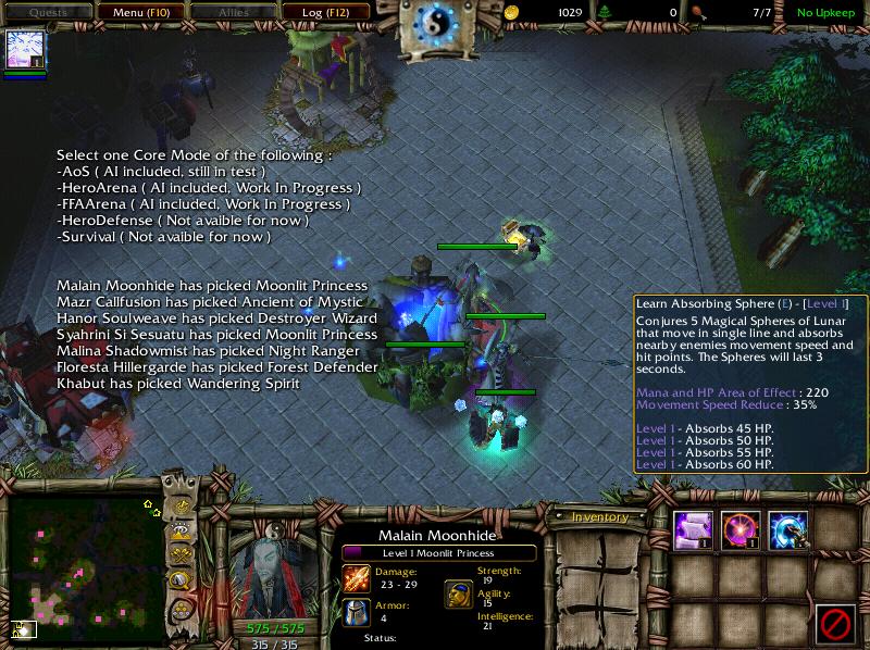One of Malain Moonhide the Moonlit Princess ability.