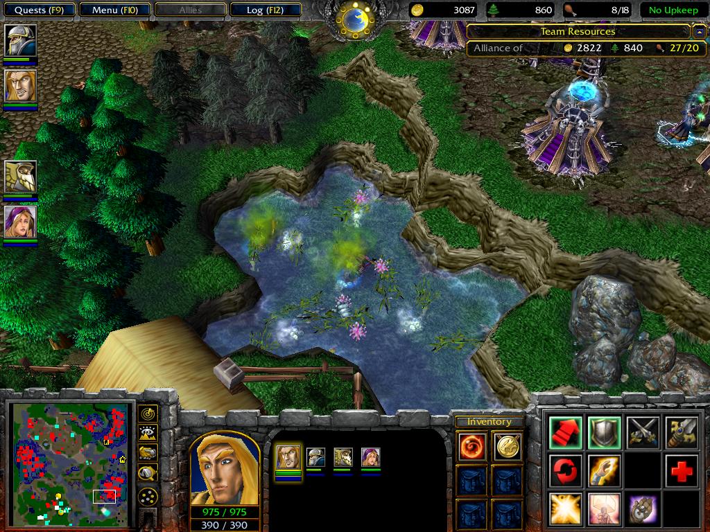 One of the affected Murloc Tribes located near Andorhal.