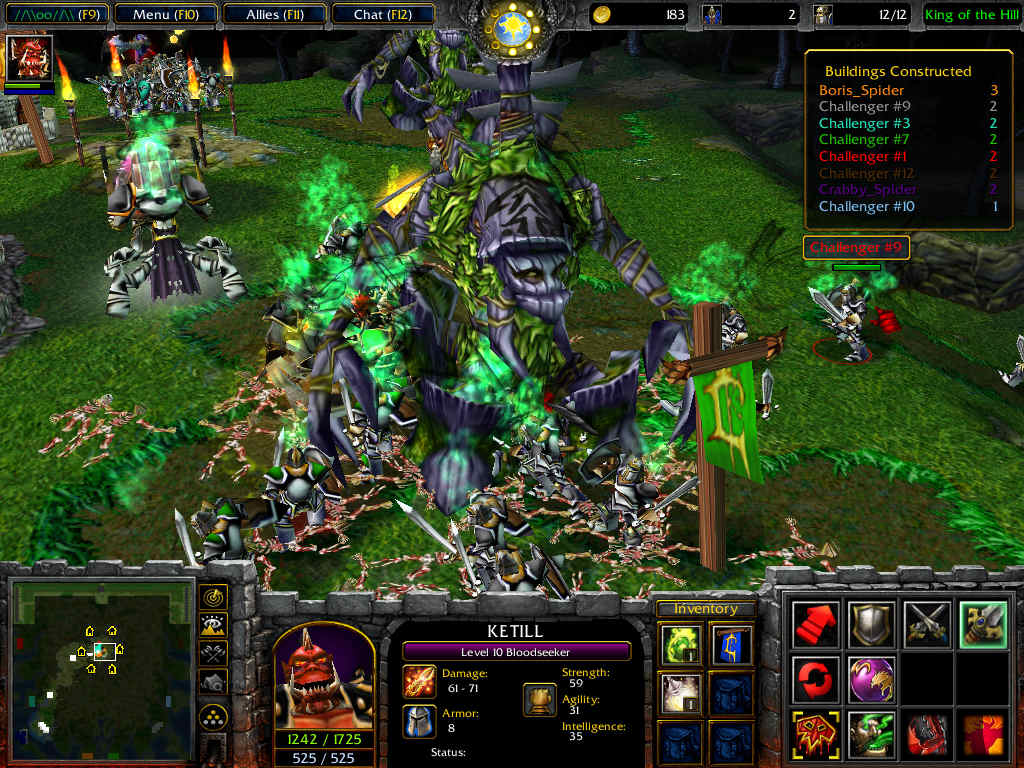 One of the Ancient Gaurdians, which appear in round 2 with Cenarius, the King of Kings.