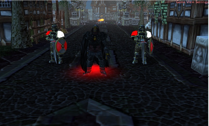 One of the screenshots for my project "The Invasion of Carmen Grad"