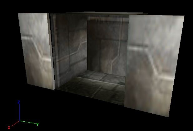 Open elevator