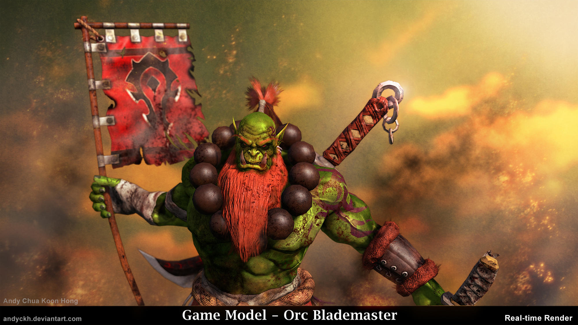 orc blademaster by andyckh d5bin3o