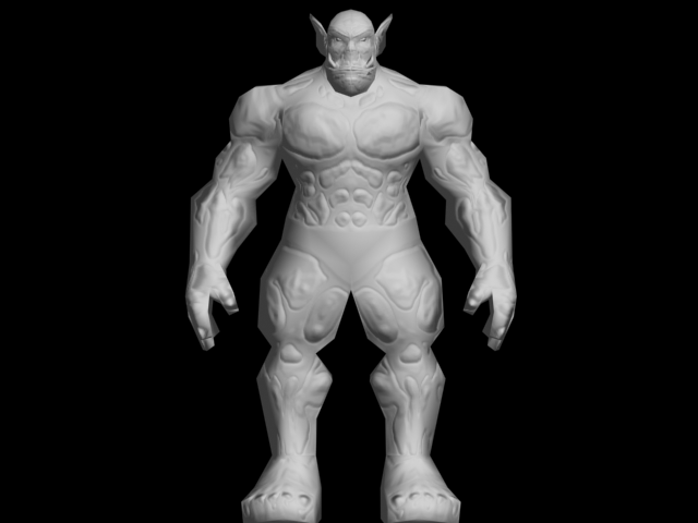 orc + normal map