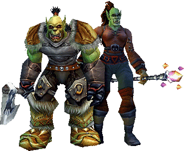 Orcs from WoW Alpha in like 2003