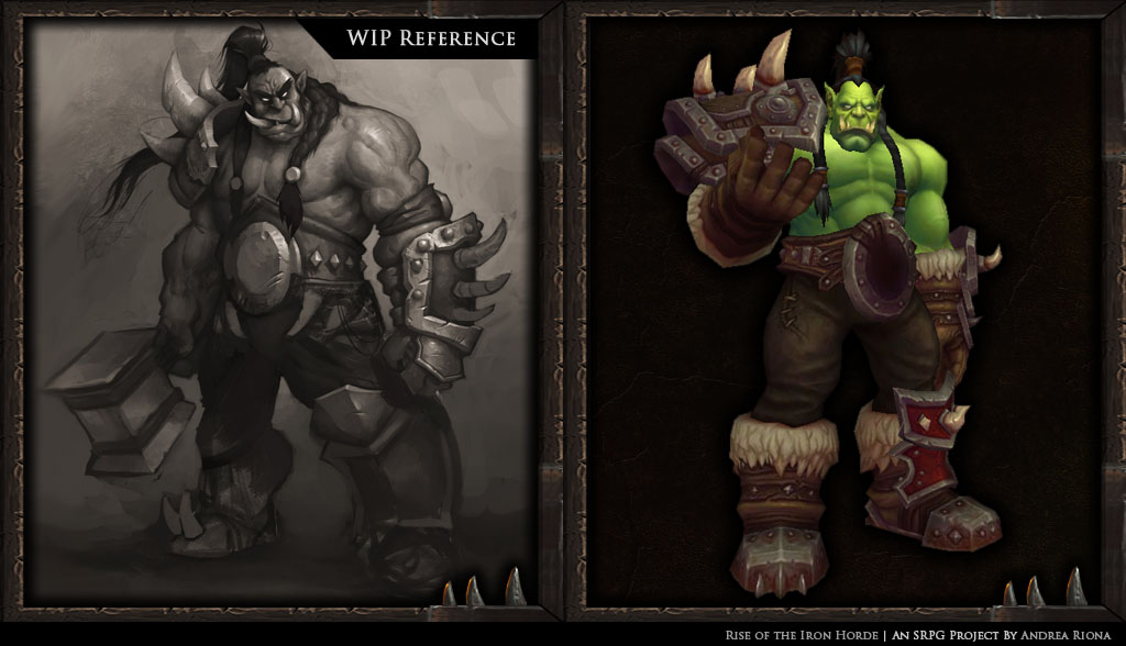 Orgrim Doomhammer - Early Experimental WIP #1