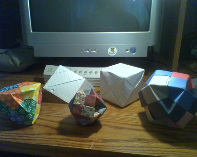Origami Cubes