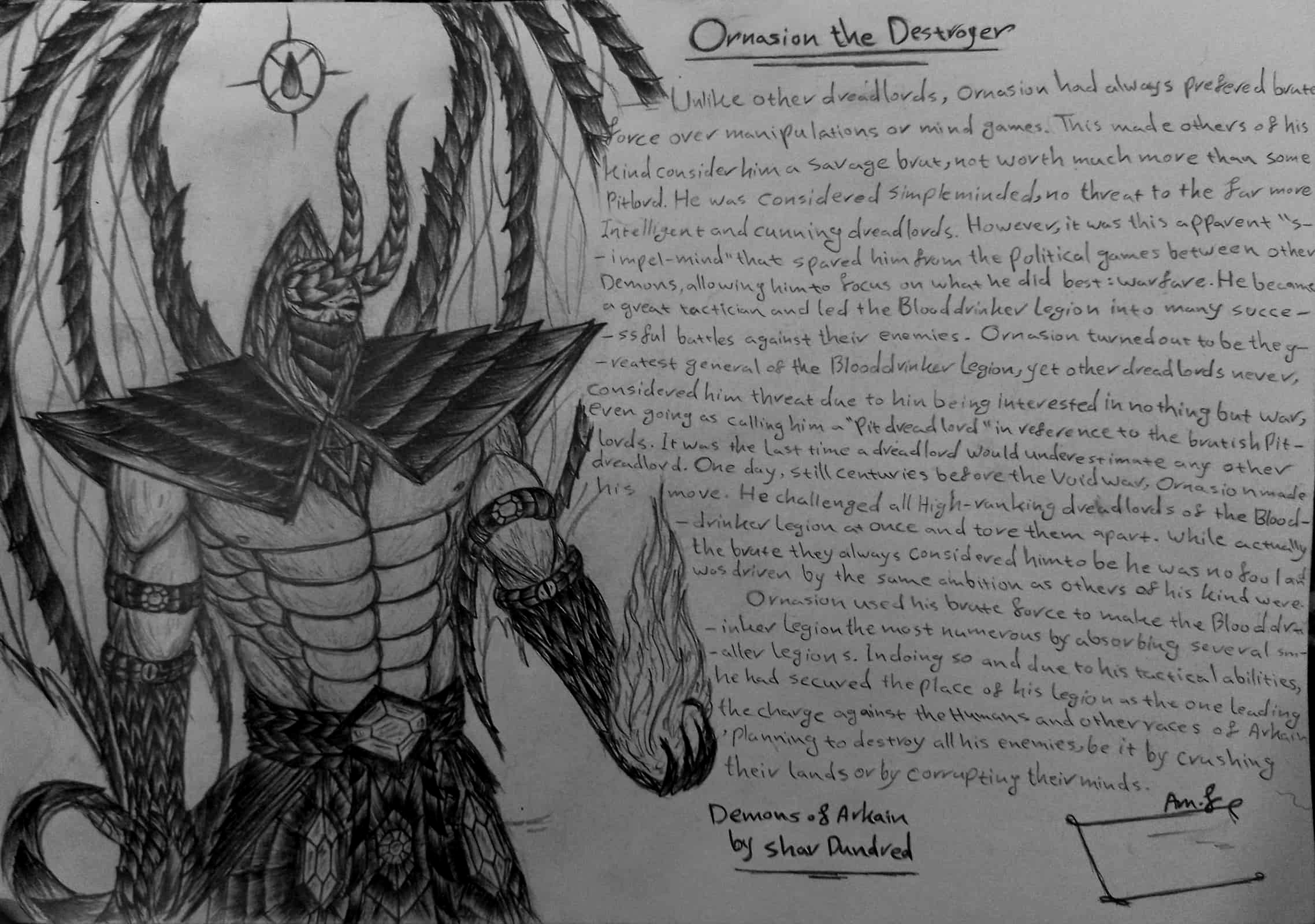 Ornasion the Destroyer from Legends of Arkain