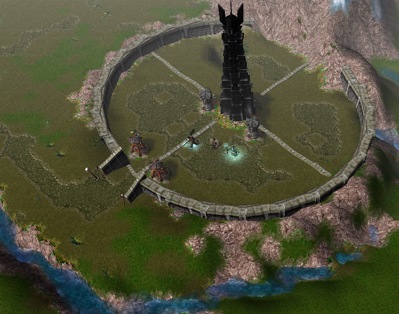 Orthanq Isengard Warcraft3 Lotr total war v003