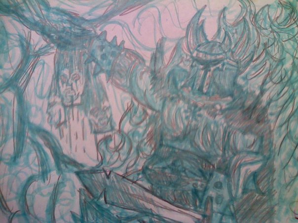 other guy, blue highlighter