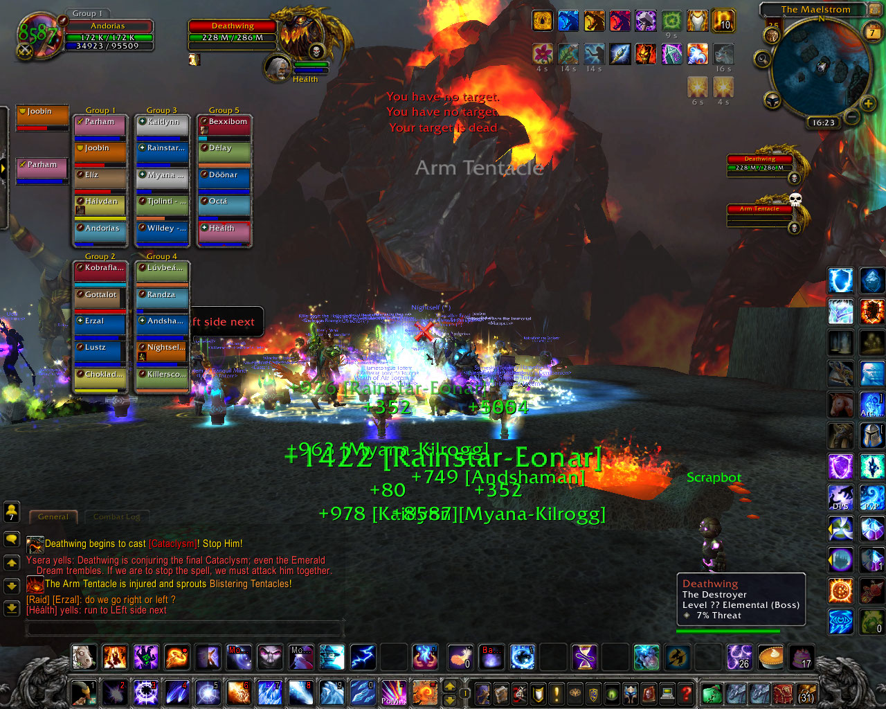 Ouch, Deathwing got hurt Oo