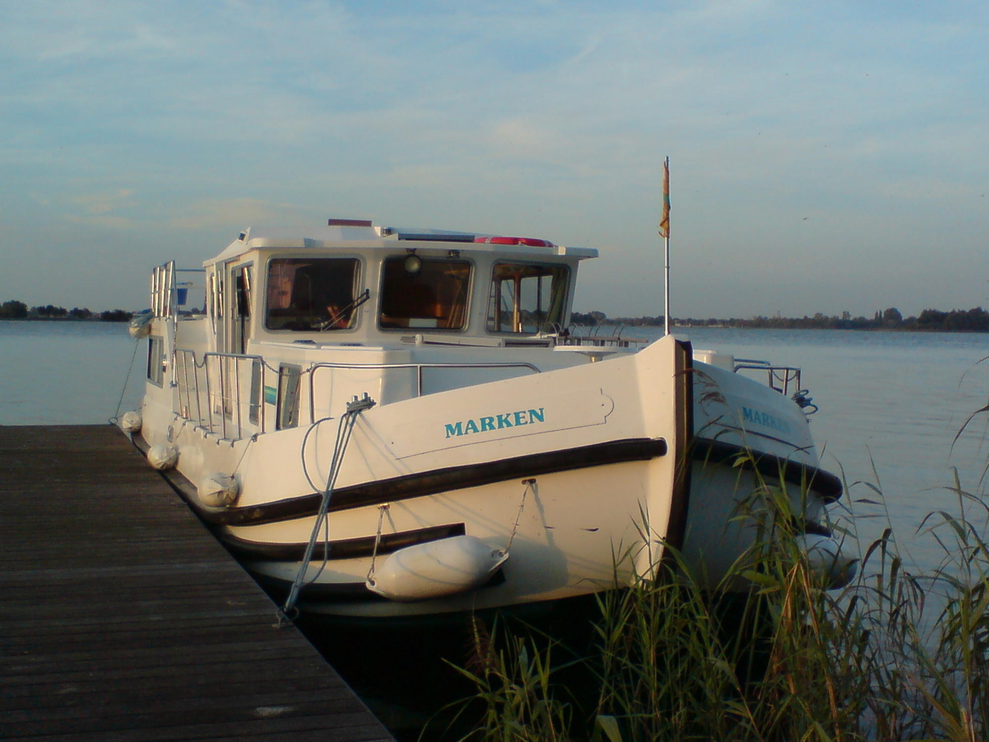Our houseboat.