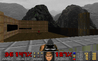 Outside in Doom!