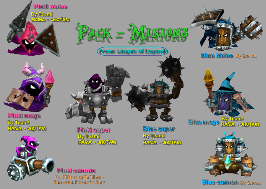 Pack Minion - Lol