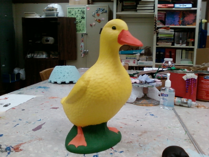 Painted this duck I found.