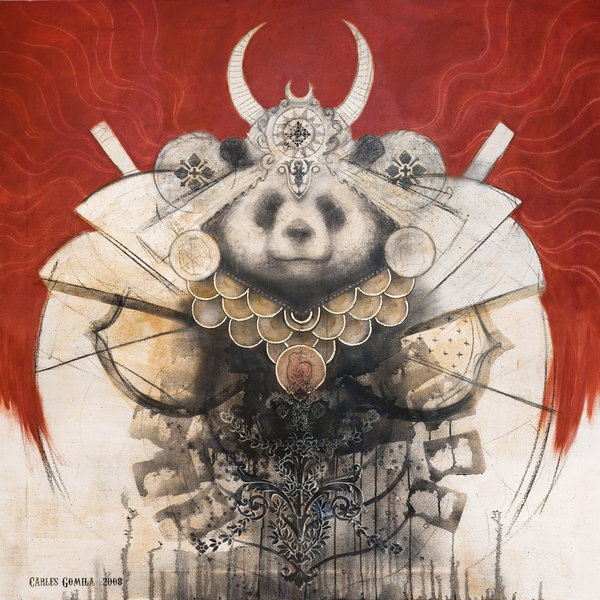 Panda Samurai by CARLVS. Check out his art at www.deviantart.com! :D