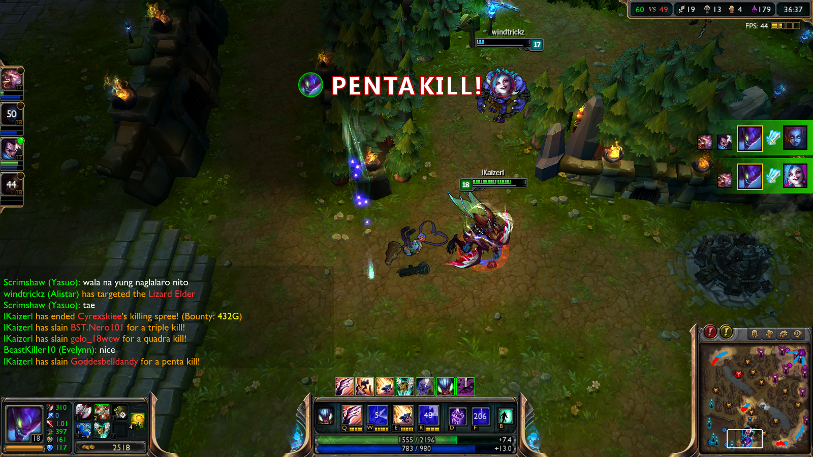 PENTAKILL