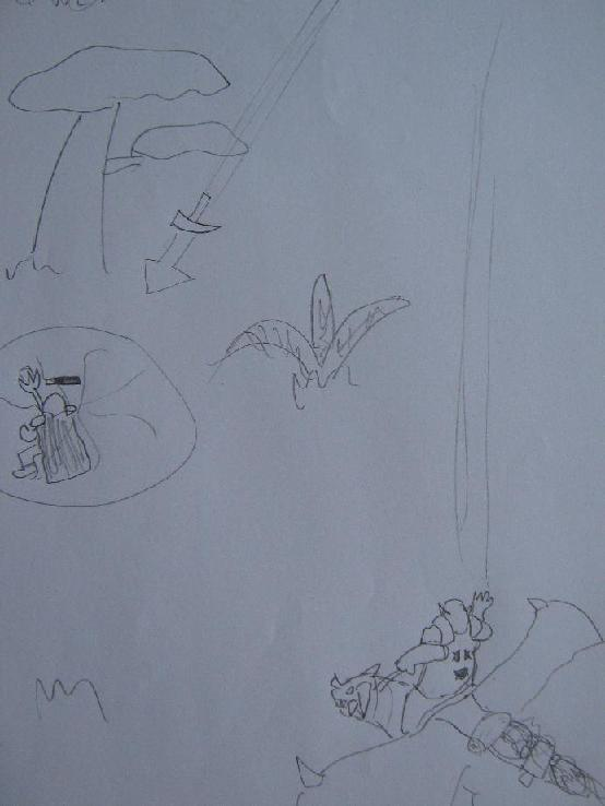 Peon Am E ability Idea 2:

This ability will make peon Amargaard throw his pickaxe into the air and hit a target location. The pickaxe remains in th