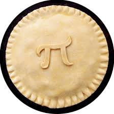 Pi on a pie. get it